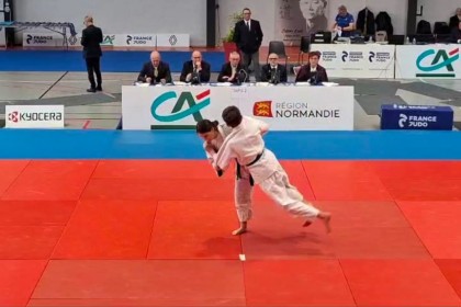 Lunely et Maxime 5èmes aux France KATA