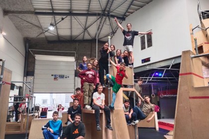 Les jeunes en force au stage judo Avril