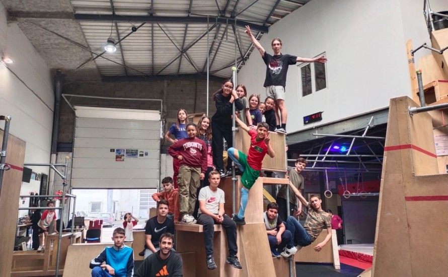 Les jeunes en force au stage judo Avril